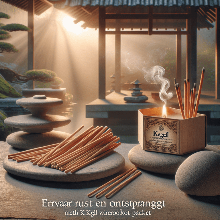 Ervaar rust en ontspanning met Ki Kegel Wierookpakket