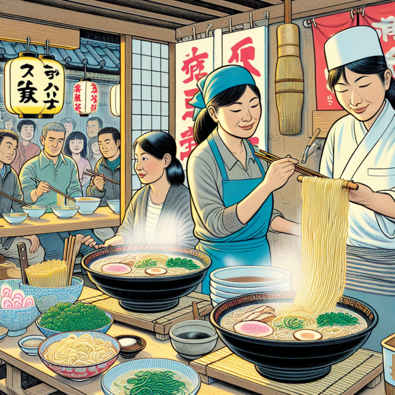 Ontdek de kunst van het maken van noedels bij Boek Ramen in Japan