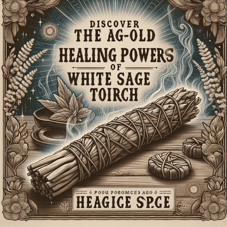 Ontdek de eeuwenoude genezende krachten van Witte Salie Smudge Fakkel