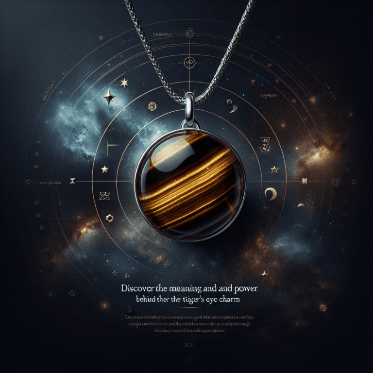 Ontdek de betekenis en kracht achter de Tijgeroog Gelukshanger