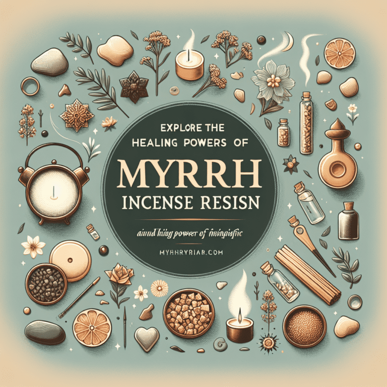 Ontdek de genezende krachten van wierookhars Mirre (15 gram)