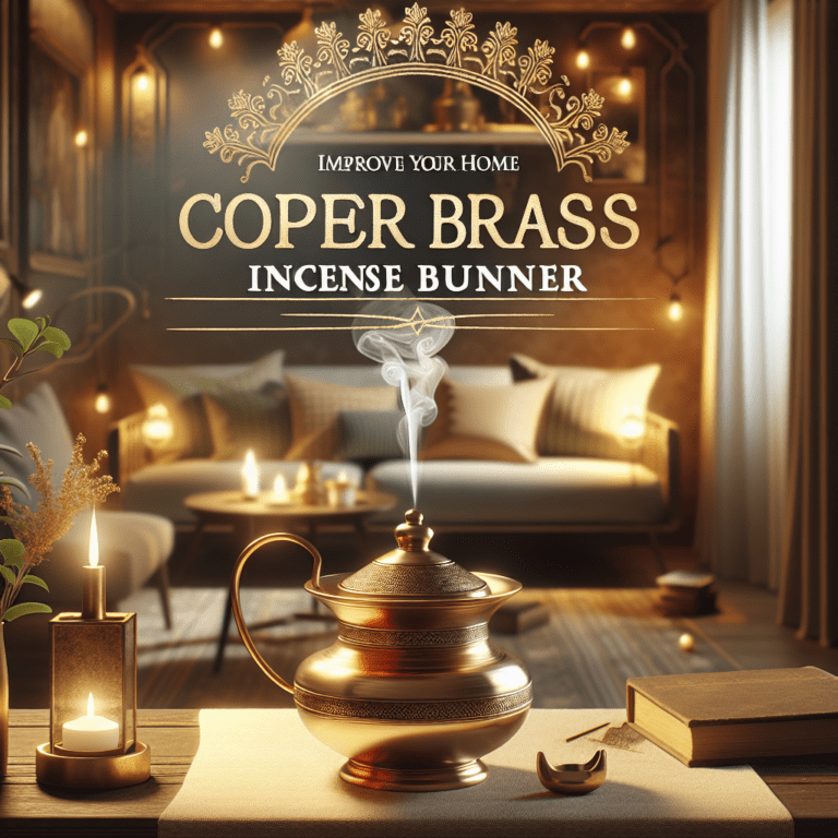 Verbeter uw huis met Wierook Brander Koper Messing