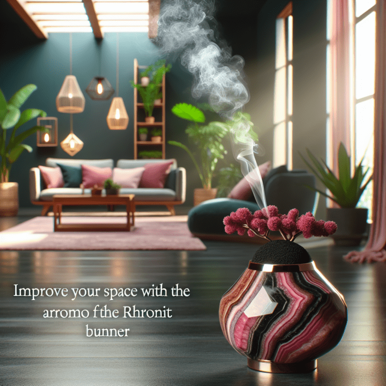 Verbeter uw ruimte met het aroma van de Rhodoniet wierookbrander