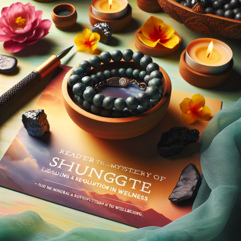 De kracht van Shungite: hoe dit mysterieuze mineraal een revolutie teweegbrengt in de wellness met zijn armbanden