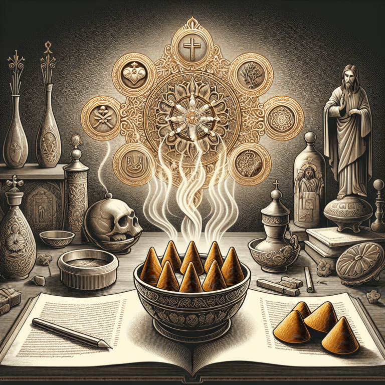 Ontdek de heilige traditie van religieuze wierook – De geur van Jezus Heilig Hart wierookkegels