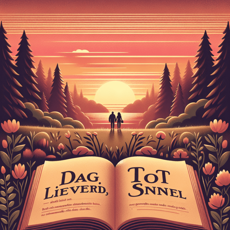 Ontdek het hartverwarmende verhaal van het boek 'Dag lieverd, tot snel'