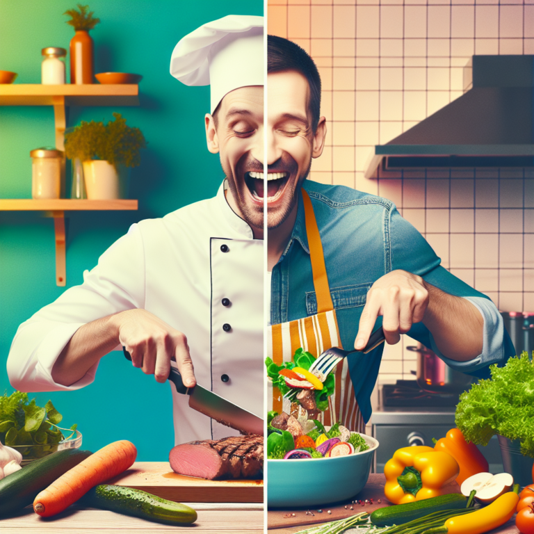 Van vleeseter tot veganistische chef-kok: het verhaal van de culinaire reis van Gaz Oakley