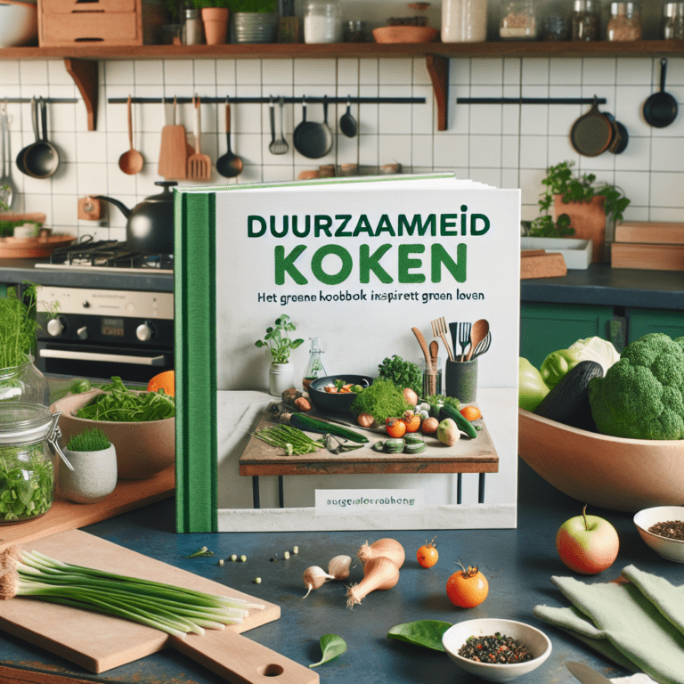 Duurzaamheid koken: het groene kookboek thuis inspireert groen leven