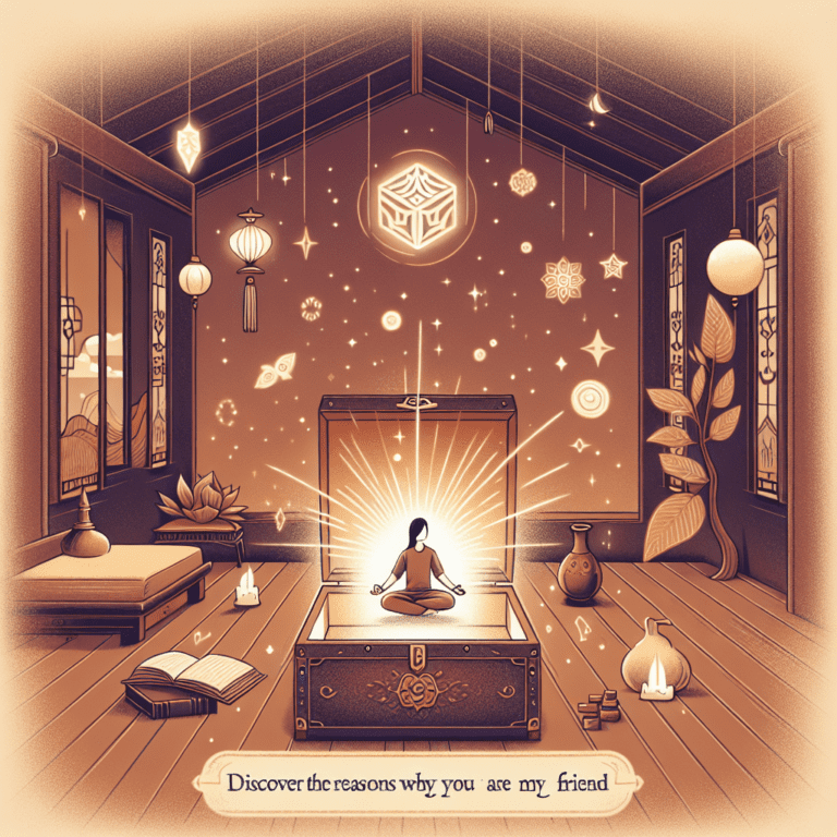 Ontdek de redenen waarom jij mijn vriend bent met de Spiritual Box