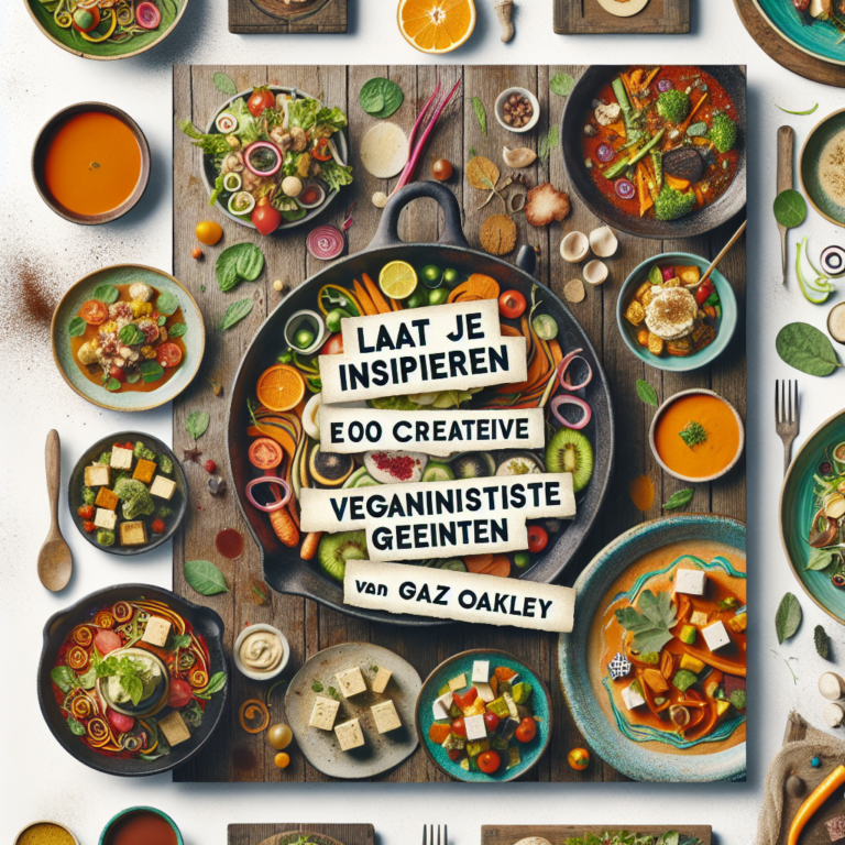 Laat je inspireren door de 100 creatieve veganistische gerechten van Gaz Oakley