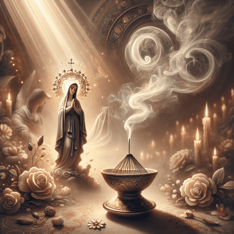 Beleef de Spirituele Rituelen van Onze Lieve Vrouw van Lourdes met Wierook-kegels