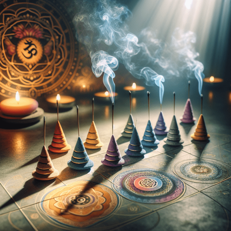 Je energie in balans brengen: de 7 chakra's verkennen met Wierook Kegels