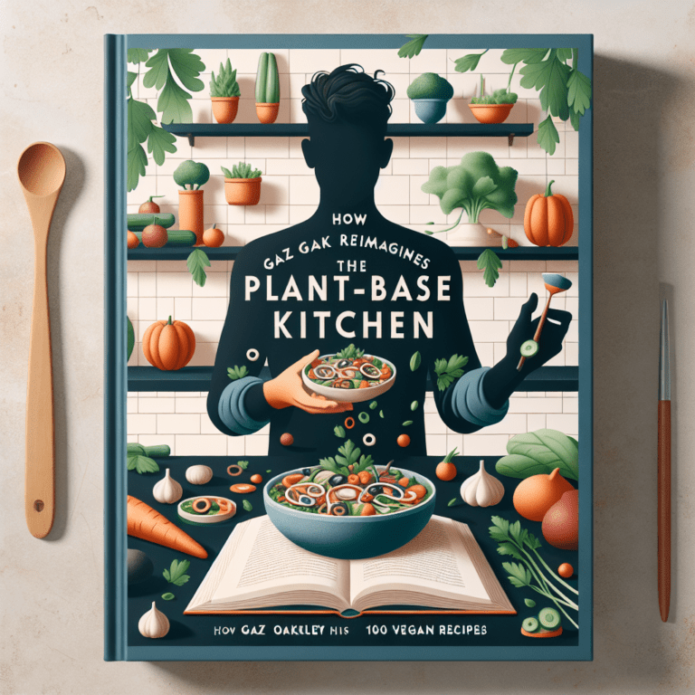 Hoe Gaz Oakley de plantaardige keuken opnieuw definieert met zijn 100 veganistische recepten
