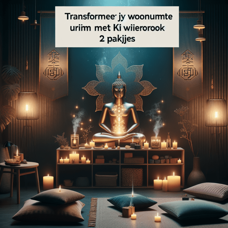 Transformeer je woonruimte met Ki Wierook 2 Pakjes