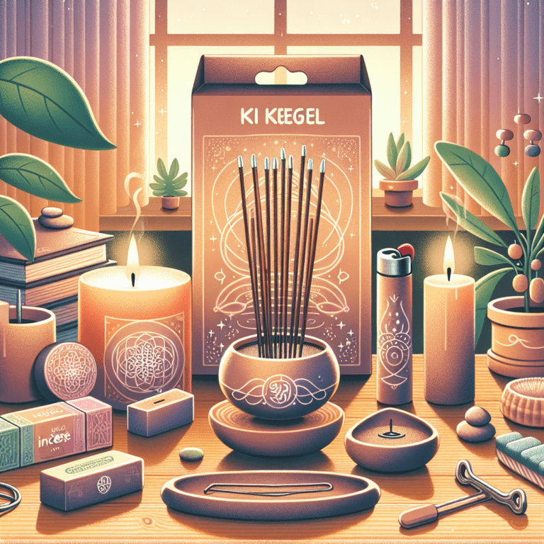 Verbeter uw wellnessroutine met de Ki Kegel wierookset