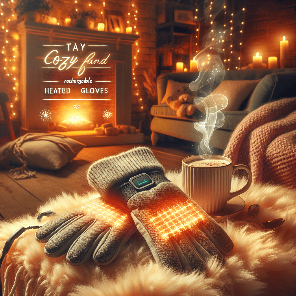 Oplaadbare Verwarmde Handschoenen Set