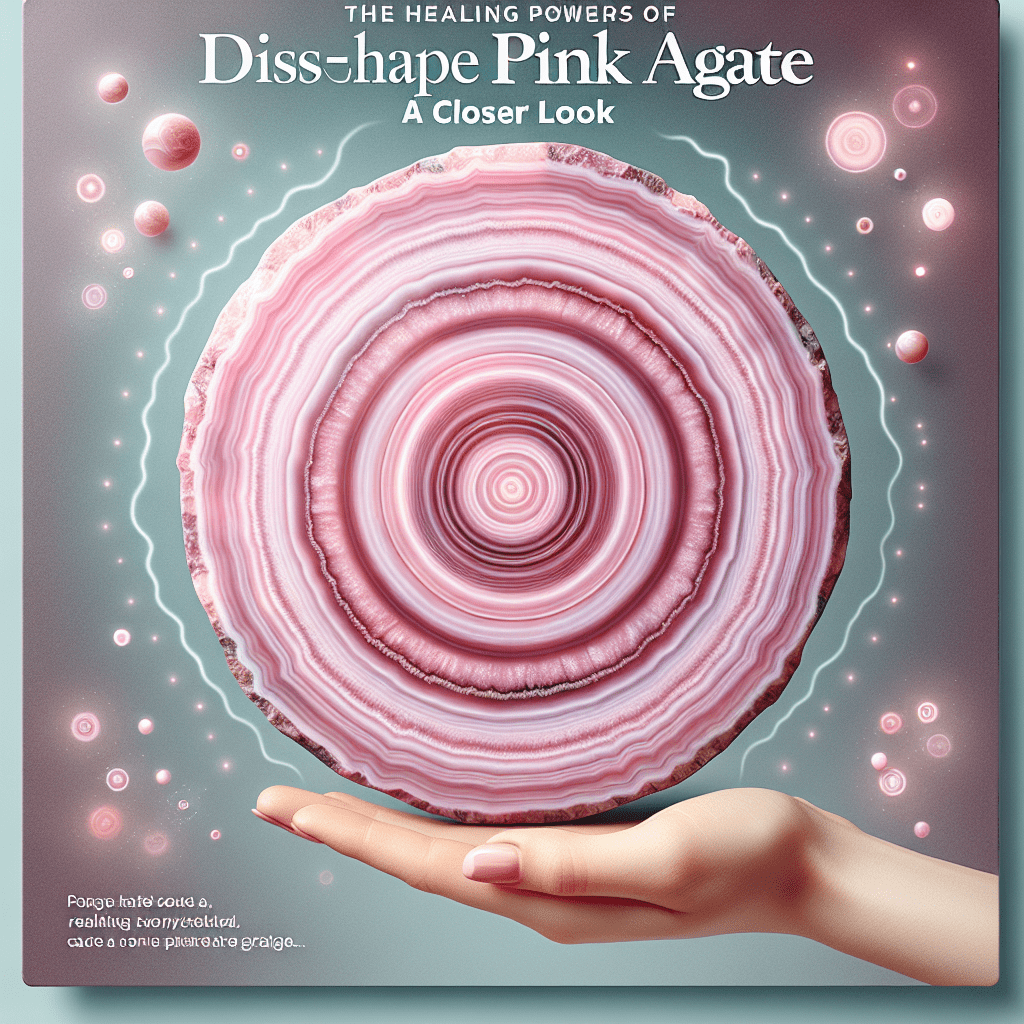 Schijf Roze Agaat