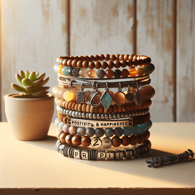 Positiviteit en geluk armband