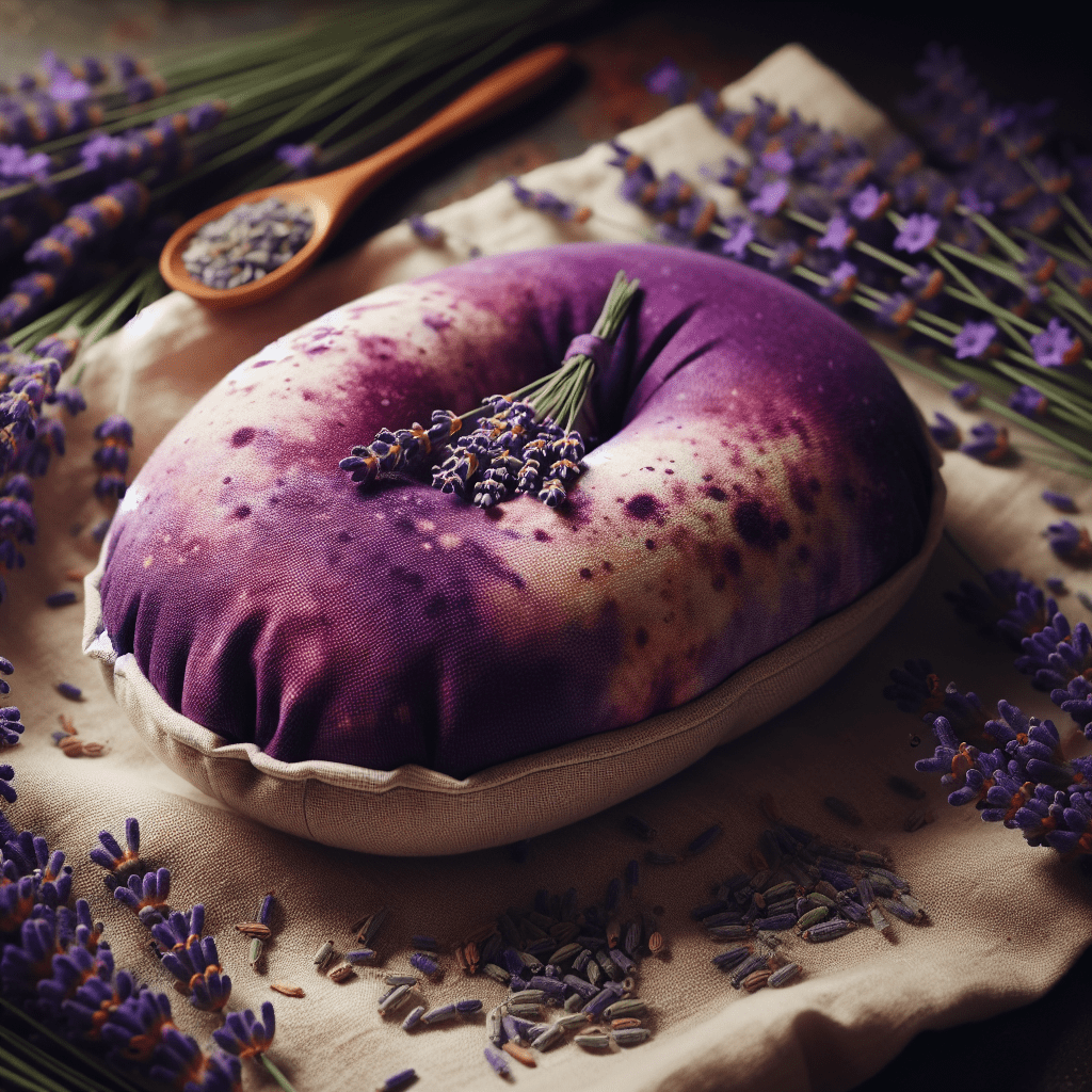 Oogkussen Lavendel biologisch naturel