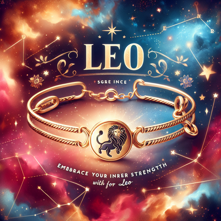 Sterrenbeeld armband – leeuw