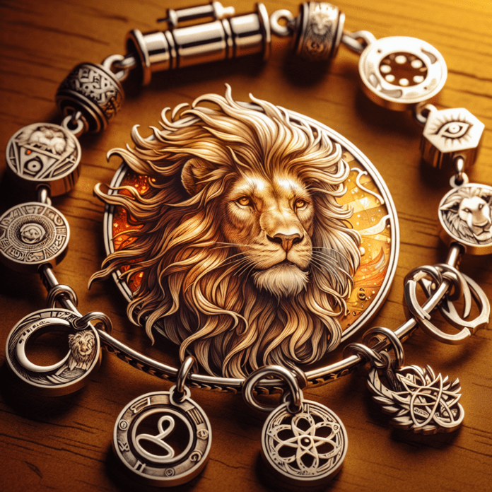 Sterrenbeeld armband – leeuw