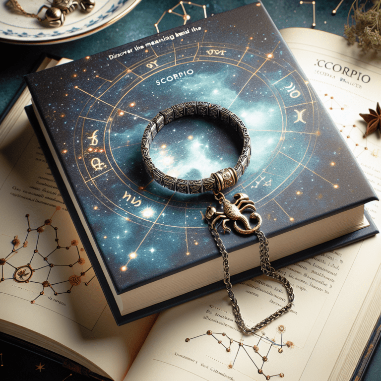 Sterrenbeeld armband – schorpioen