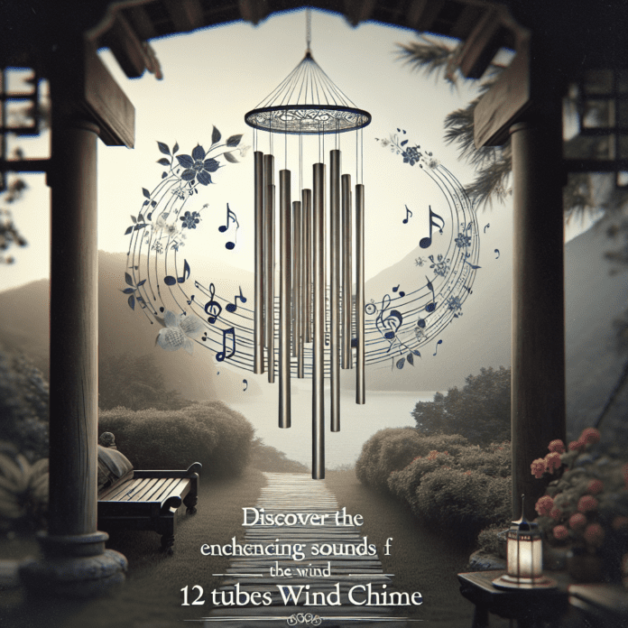 Windgong 12 buizen 55cm