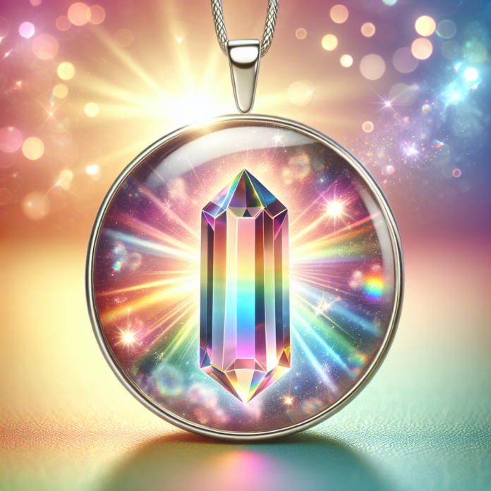 Regenboogkristal Pegel Klein (38 mm)