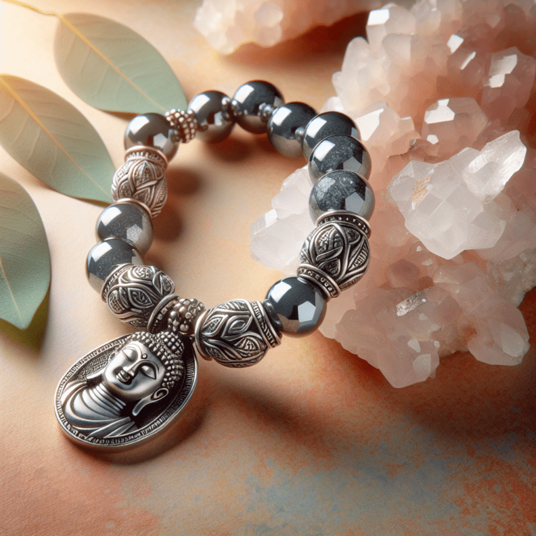 Hematiet Boeddha Armband