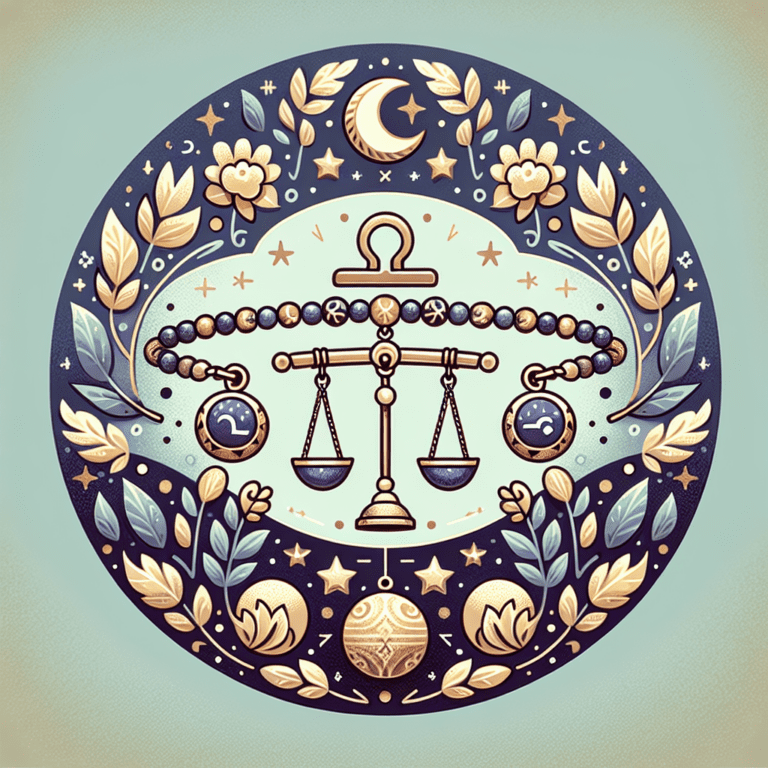 Sterrenbeeld armband – weegschaal