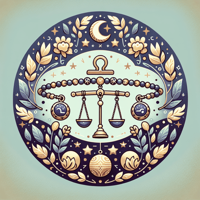 Sterrenbeeld armband – weegschaal