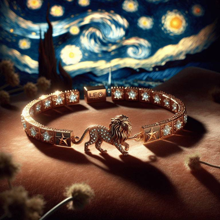 Sterrenbeeld armband – leeuw