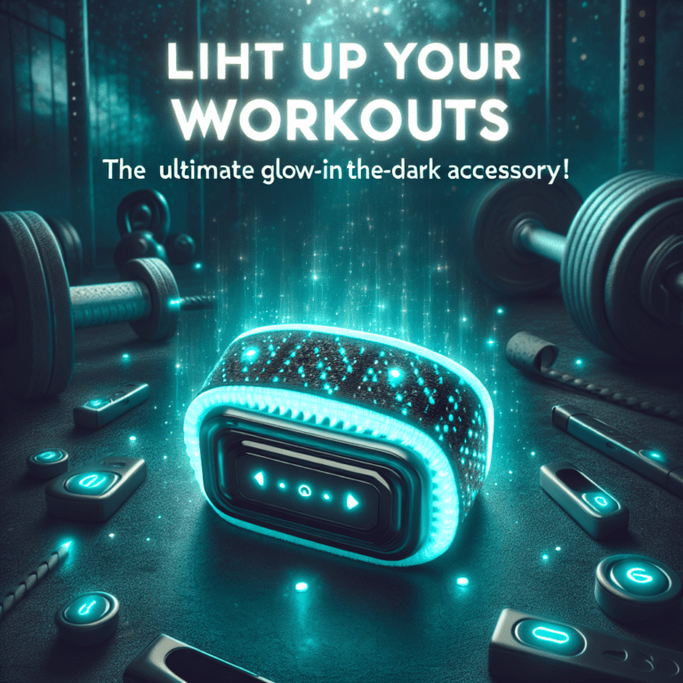 Armband turkoois (glow in the dark)