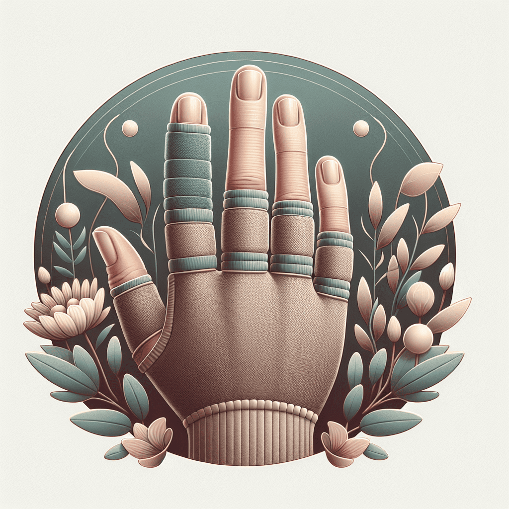 Set van 10 Artritis Vingerhoesjes – Elastische Compressie Vingerbeschermers wit of zwart