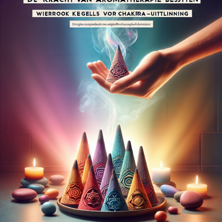 De kracht van aromatherapie benutten: Wierook Kegels voor chakra-uitlijning