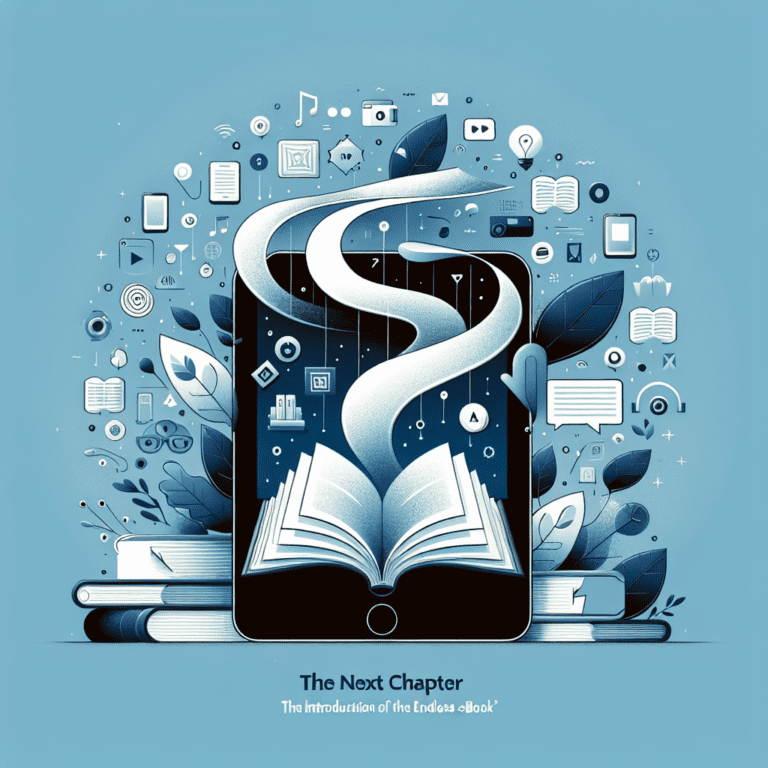 Het volgende hoofdstuk in e-reading: de introductie van e-book Eindeloos