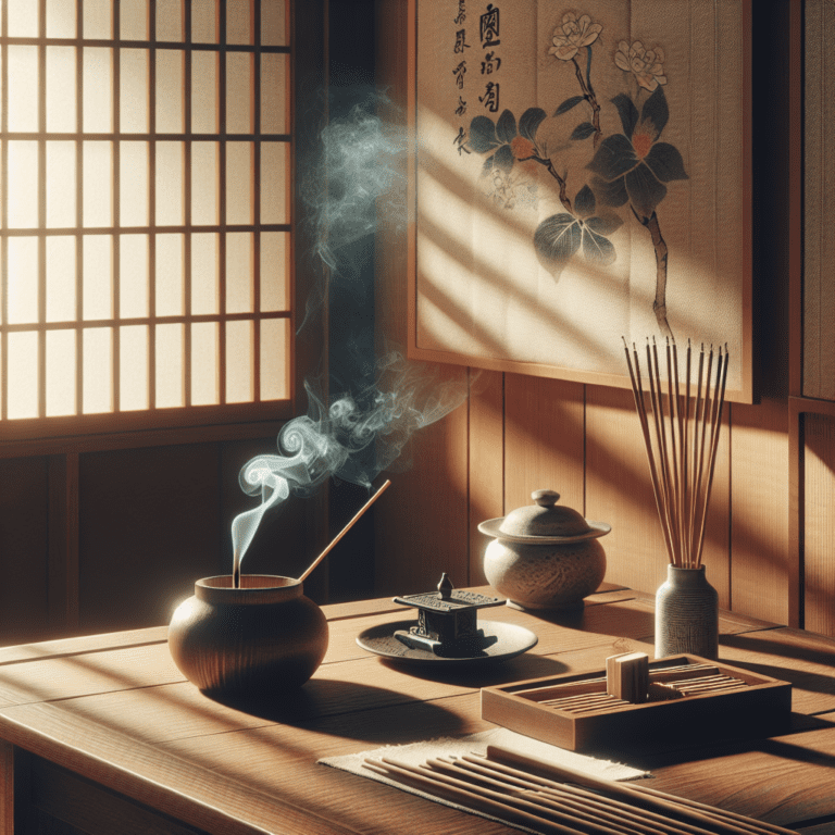 Creëer een rustige omgeving met een handgemaakte Japanse wierookset
