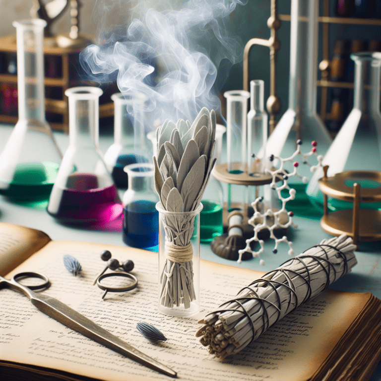 De wetenschap achter de zuiverende effecten van Witte Salie Smudge Fakkel