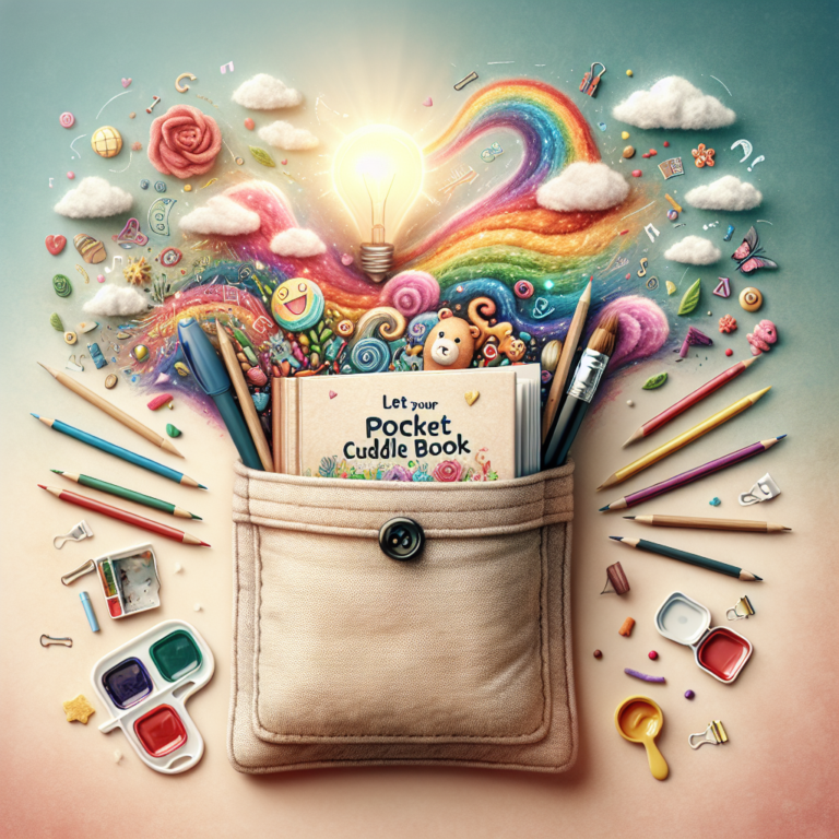 Laat je creativiteit stromen met het Pocket Knuffel Boek – Het ultieme creatieve hulpmiddel!