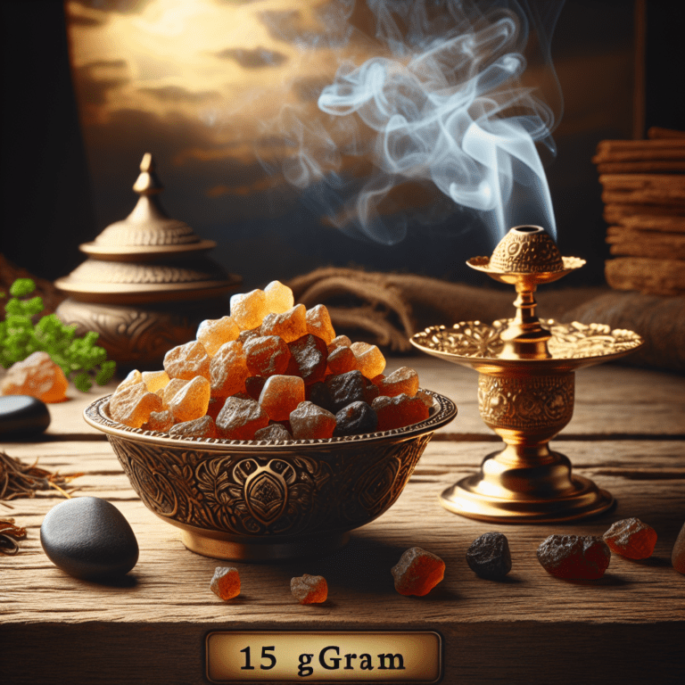 Ontgrendel de voordelen van Wierook Hars Mirre (15 gram) voor spiritueel welzijn