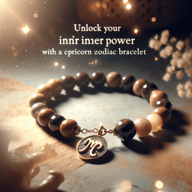 Ontgrendel je innerlijke kracht met een Steenbok-sterrenbeeldarmband