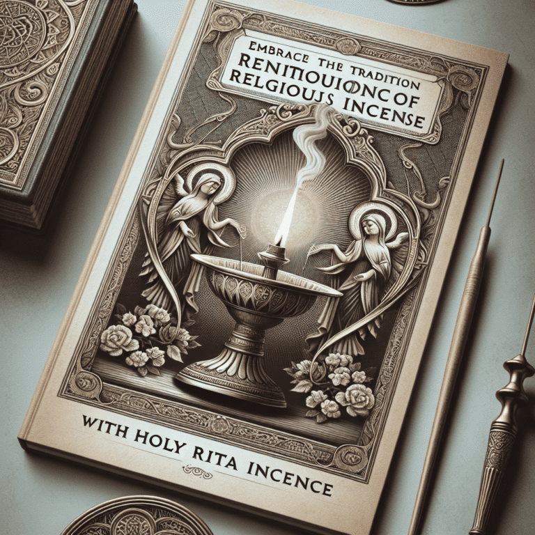 Omarm de traditie van Religieuze Wierook met Heilige Rita Wierook