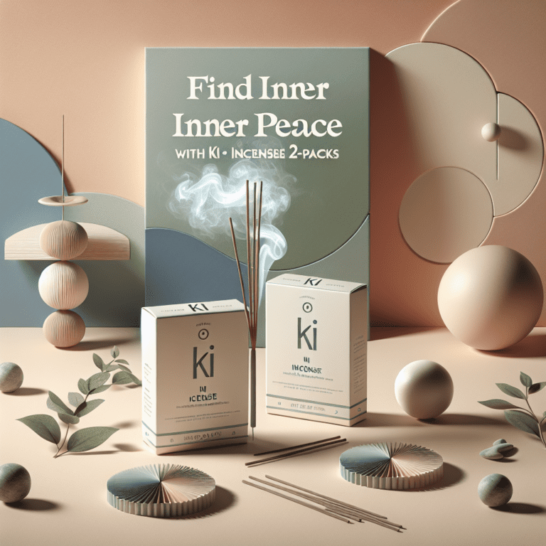 Vind innerlijke vrede met Ki-wierook 2-packs