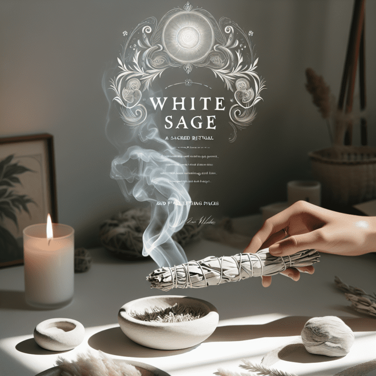 Witte Salie-wierook: een heilig ritueel voor het reinigen en zuiveren van ruimtes