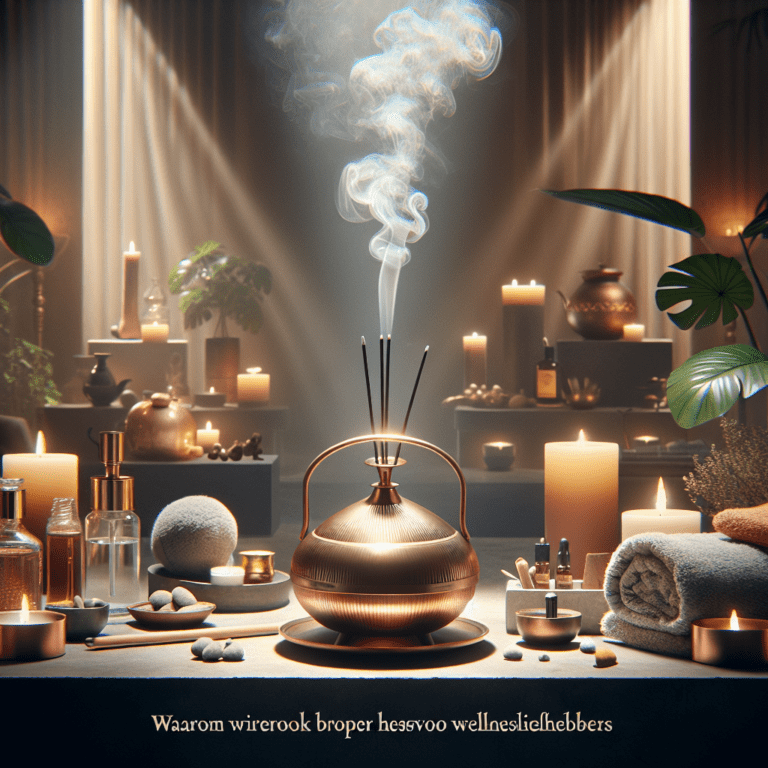 Waarom Wierook Brander Koper Messing een must-have is voor wellnessliefhebbers