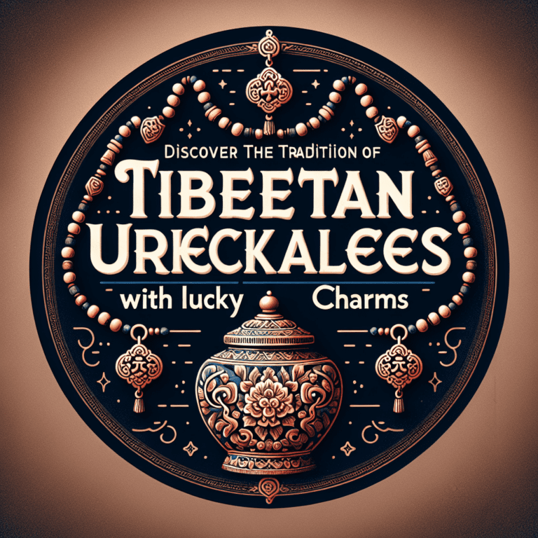 Ontdek de traditie en schoonheid van Tibetaanse urnkettingen met geluksbrengers