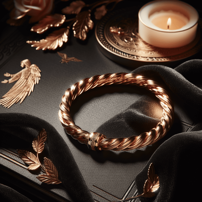 Vind je beschermengel met een roségouden gevlochten armband