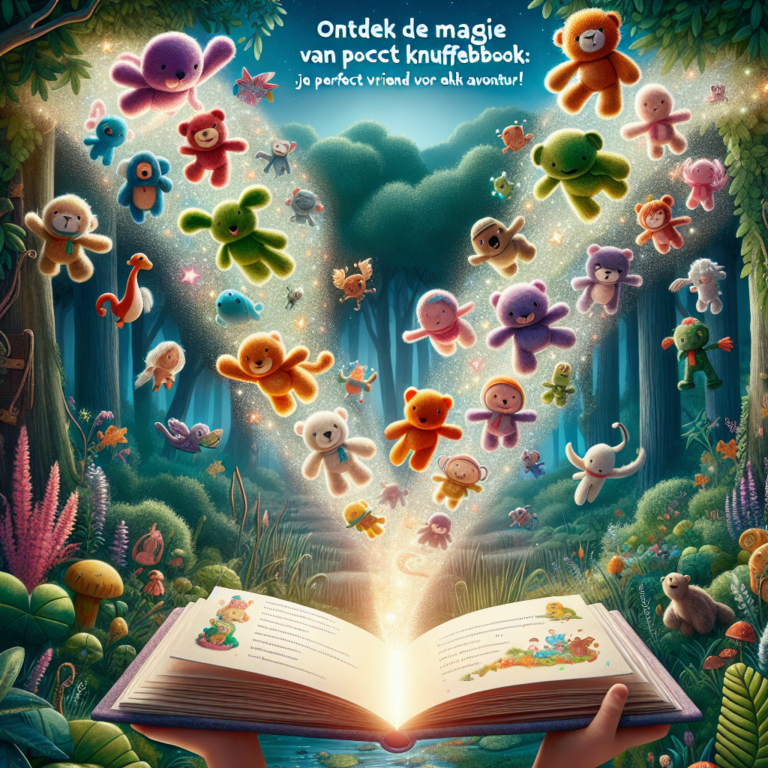 Ontdek de Magie van het Pocket Knuffelboek: Je Perfecte Vriend voor Elk Avontuur!