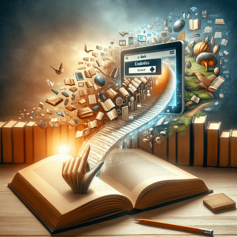 Van pagina naar scherm: de transformatie van het digitale leeslandschap door e-book Eindeloos
