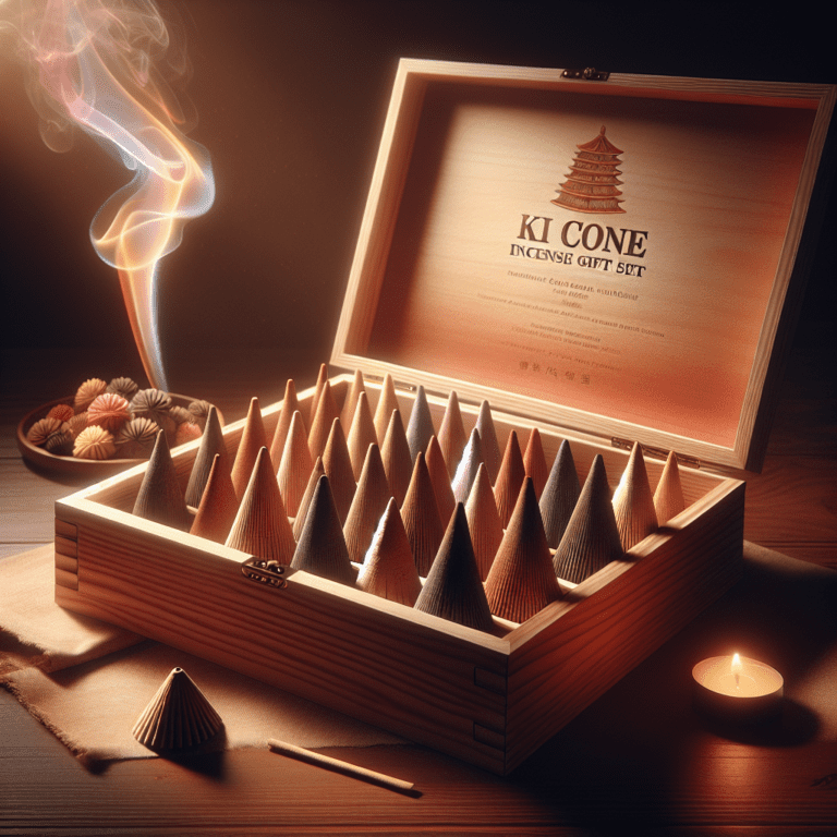 Geniet van de delicate aroma's van het Ki Kegel-wierookcadeaupakket